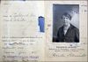 Gerda Amalia Paulina Perssons pass 1922
