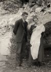 Hilda og Andreas med eldstebarent Abel 1919